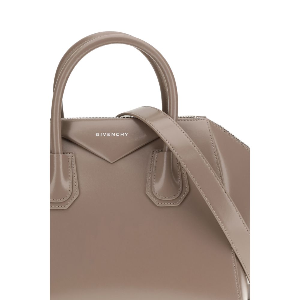Givenchy Grey Bos Taurus Calfskin Shoulder Bag