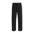 Golden Goose Black Cotton Chino Trousers