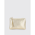 Coccinelle Goldene Leder-Clutch