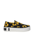 Marni Blaue Stoff-Slipper
