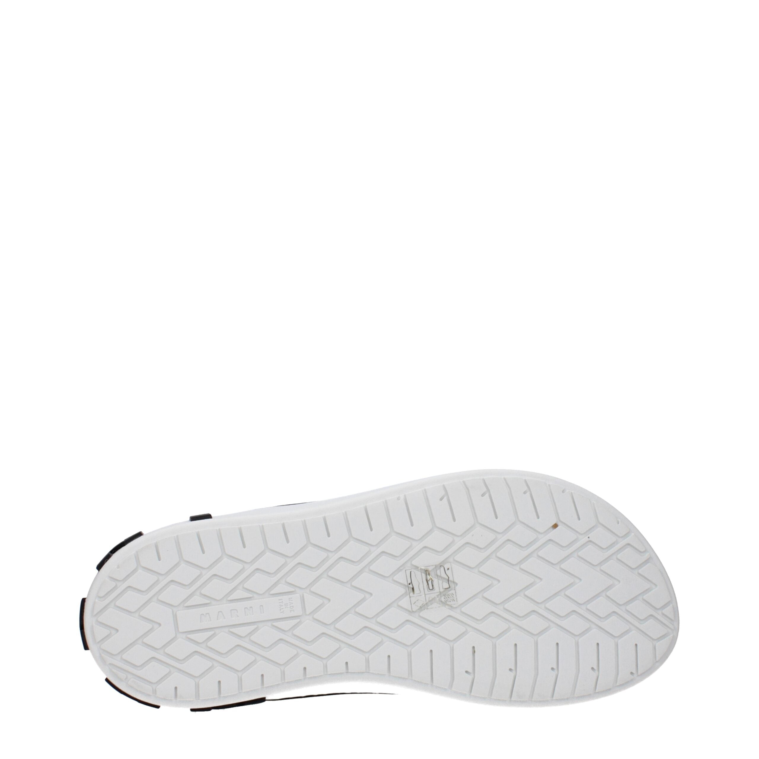 Marni Grüne Stoff-Slipper