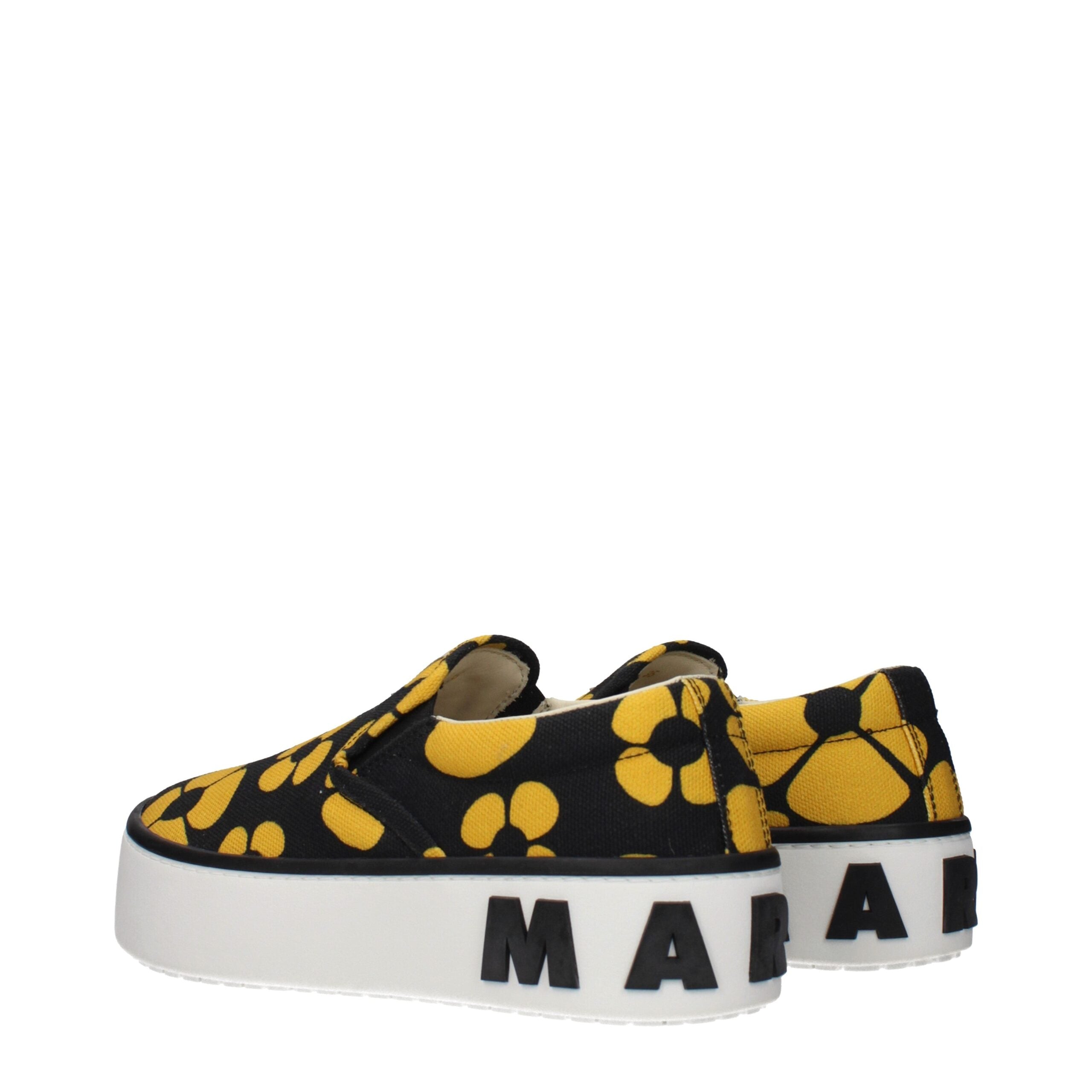 Marni Blaue Stoff-Slipper