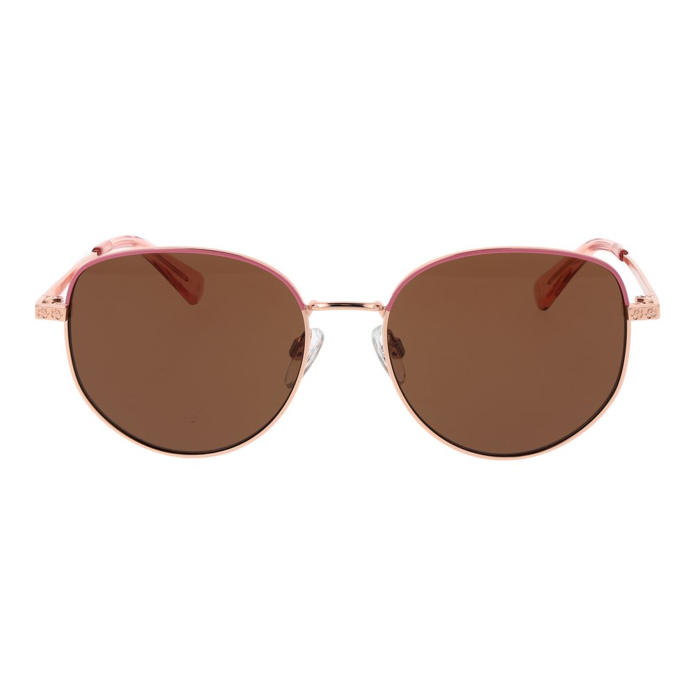 Ted Baker Sonnenbrille aus Roségold-Metall