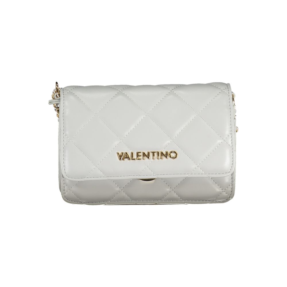 Mario Valentino Women's Handbag in Grey Polyurethane