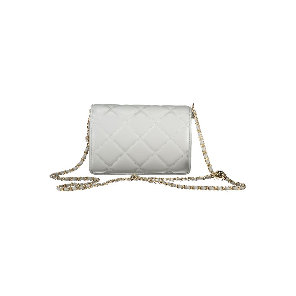 Mario Valentino Women's Handbag in Grey Polyurethane
