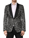 Dolce & Gabbana Black Jazz Club Silk Single-Breasted Blazer