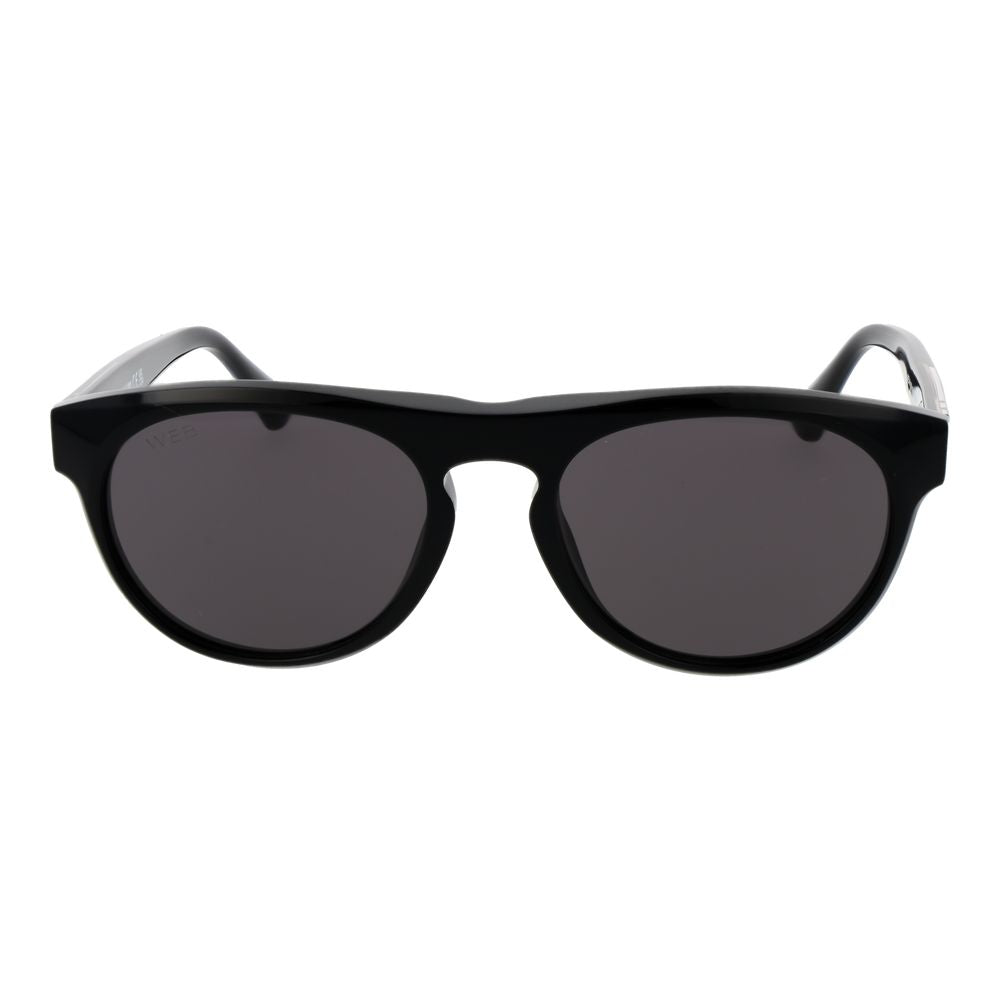 Web Schwarze Sonnenbrille aus Acetat