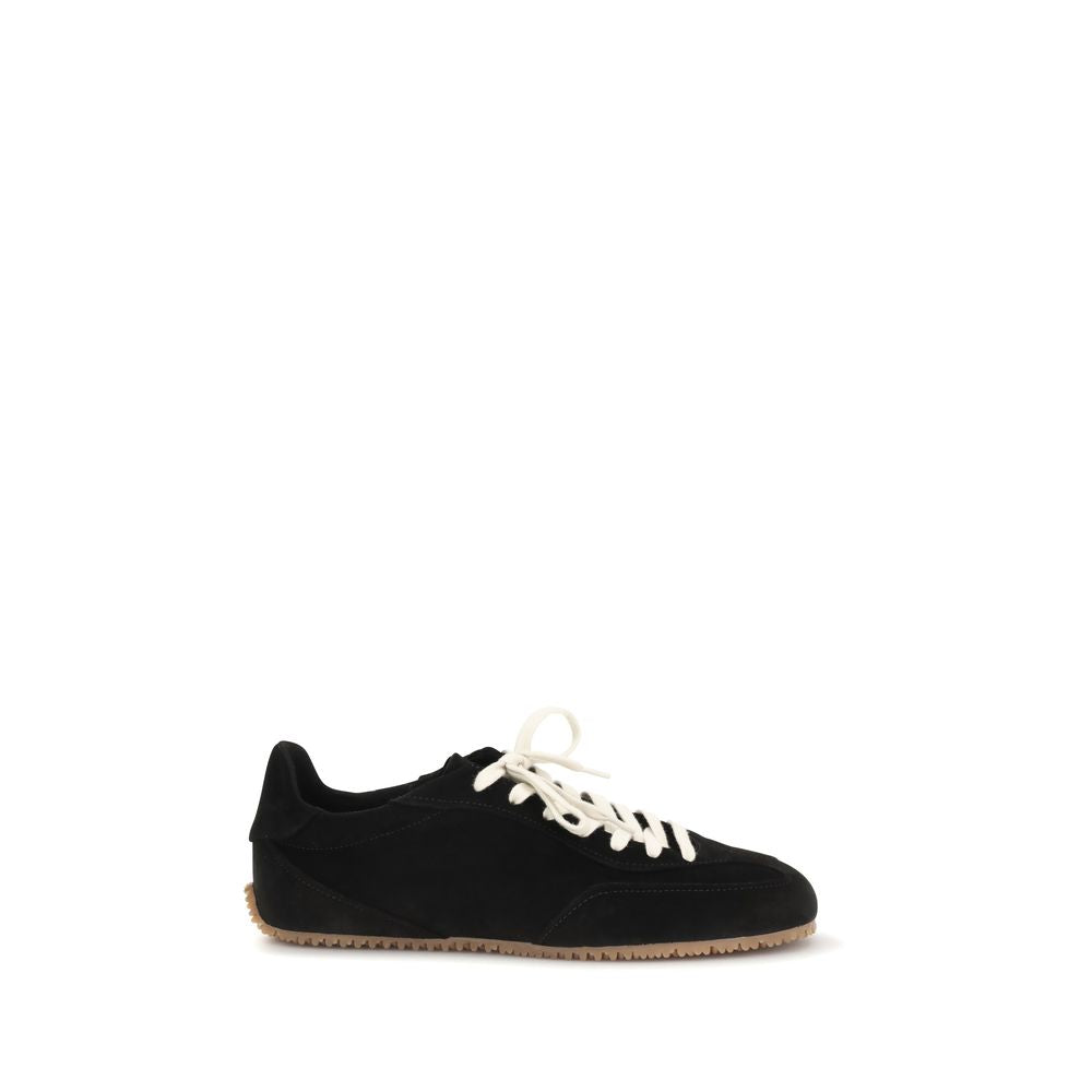 Axel Arigato Schwarze Bos Taurus Kalbsleder Low-Top-Sneaker