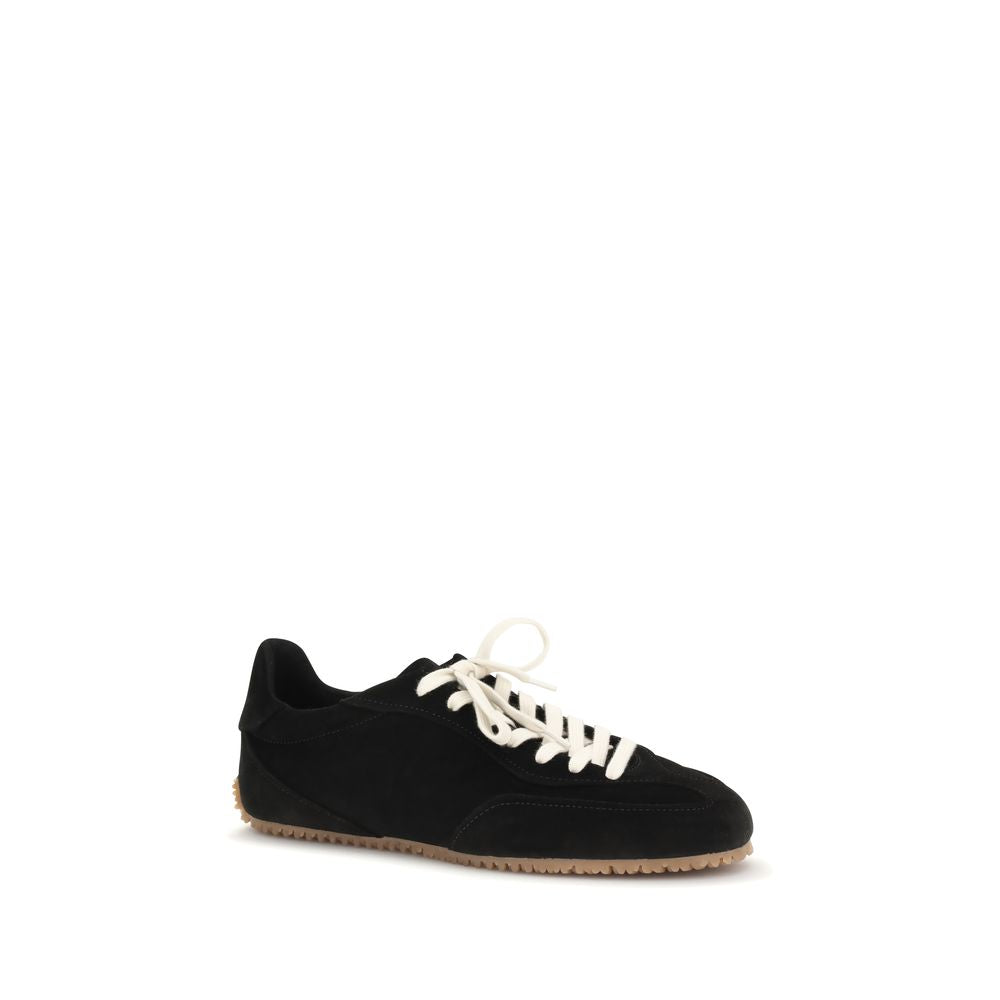 Axel Arigato Schwarze Bos Taurus Kalbsleder Low-Top-Sneaker