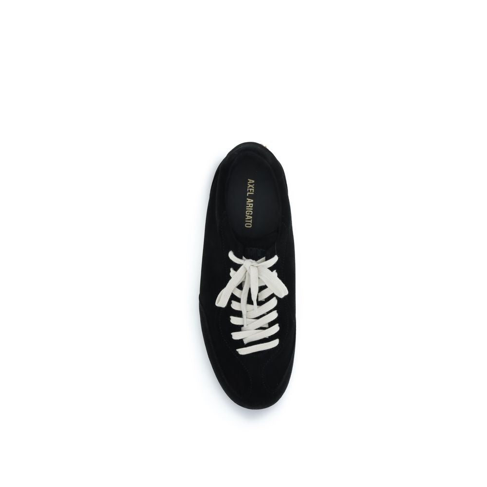 Axel Arigato Schwarze Bos Taurus Kalbsleder Low-Top-Sneaker