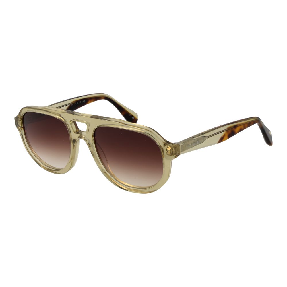 Ted Baker Sonnenbrille aus Armeegrünem Acetat
