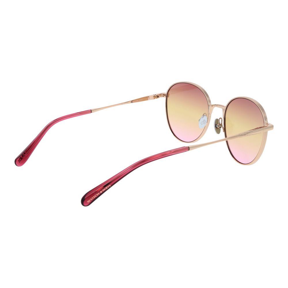 Scotch & Soda Sonnenbrille aus Roségold-Metall