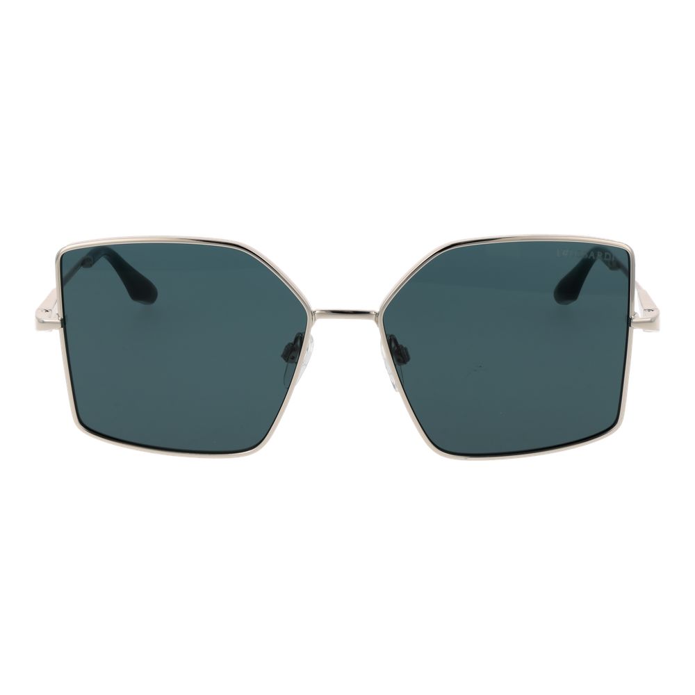Trussardi sunglasses in silver metal