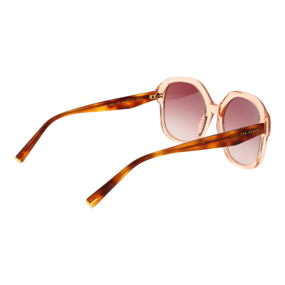 Ted Baker Sonnenbrille aus rosa Azetat
