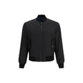 Versace Schwarzer Polyamid-Bomber