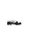 Fendi Multicolor Calf Leather Bos Taurus Low Top Sneakers