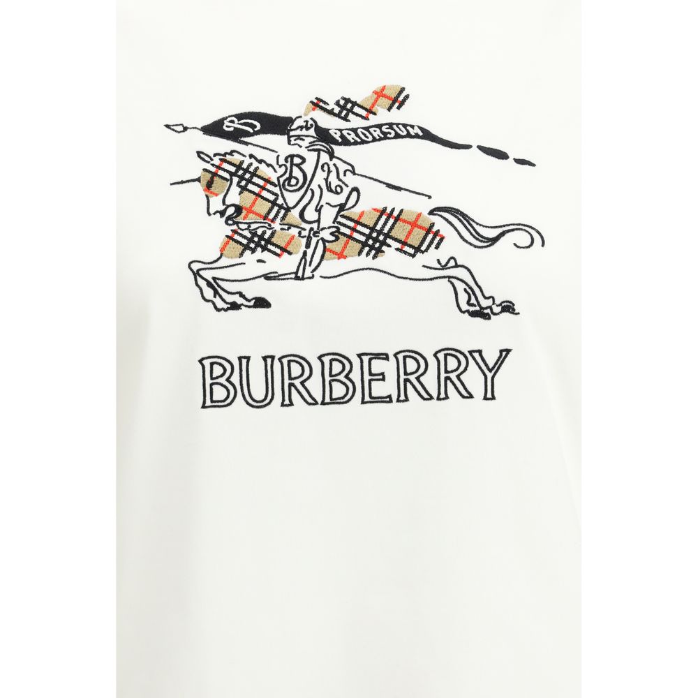 Burberry Weißes Baumwoll-T-Shirt