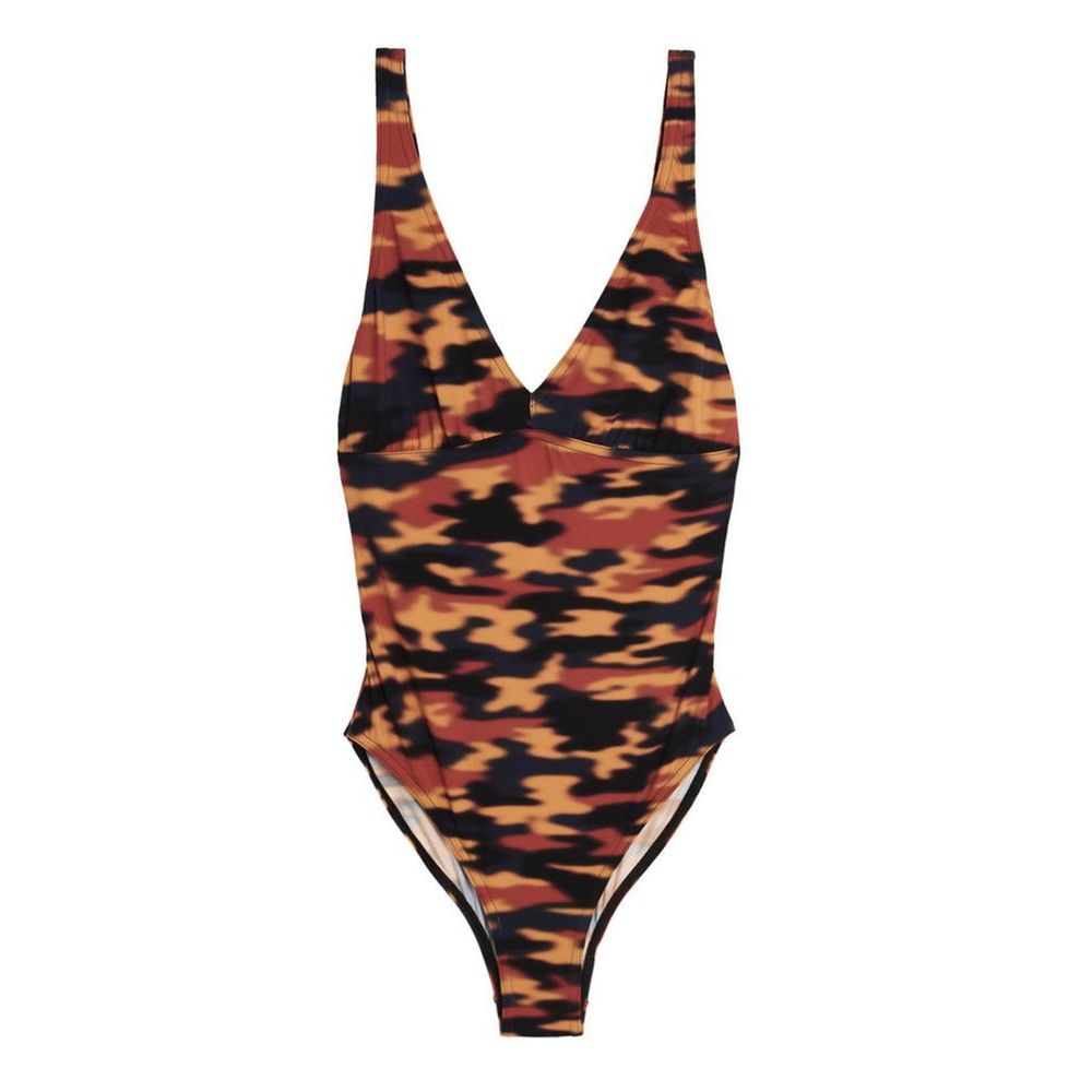 Dries Van Noten Einteiliger Badeanzug aus mehrfarbigem Polyester