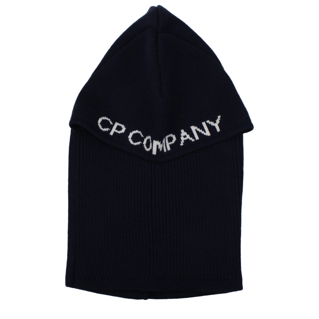 C.P. Company Blaue Wollmütze
