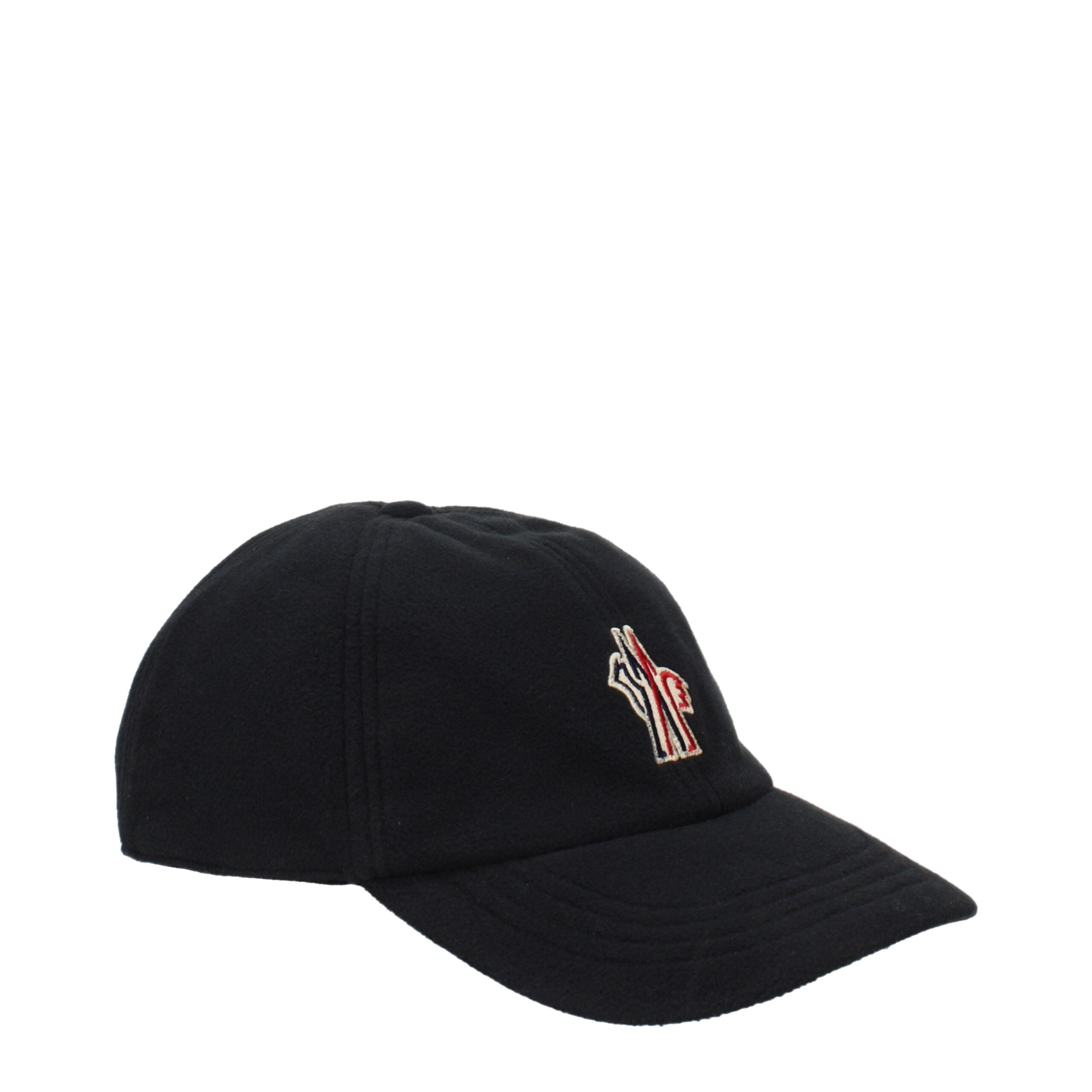 Moncler Schwarze Polyester-Kappe (Baseball Cap)
