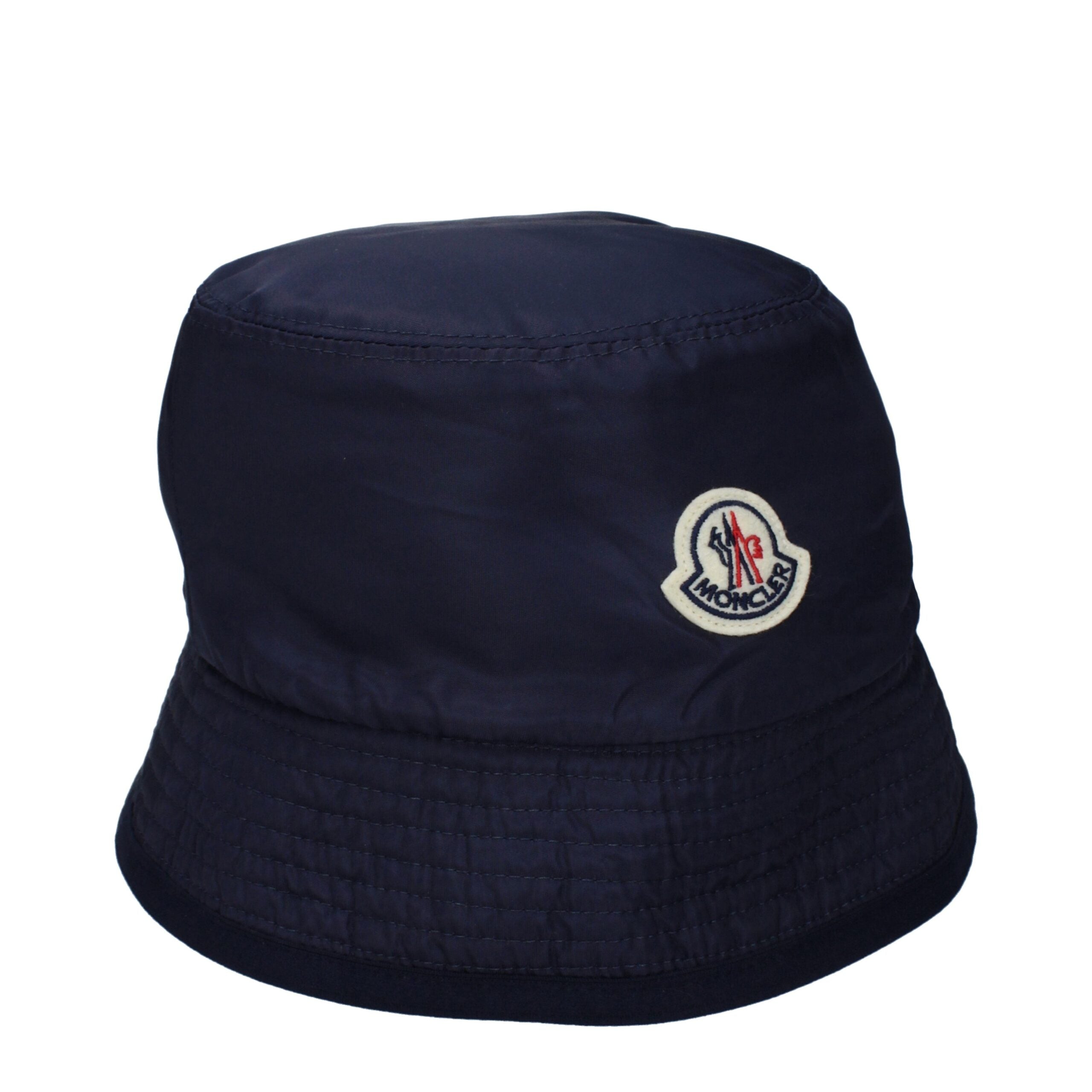 Moncler Blauer Woll-Bucket-Hat