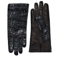 Miu Miu Schwarze Lederhandschuhe