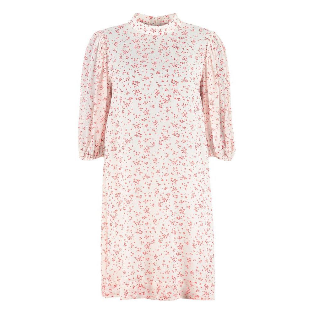 Ganni Weißes Freizeitkleid aus Viskose