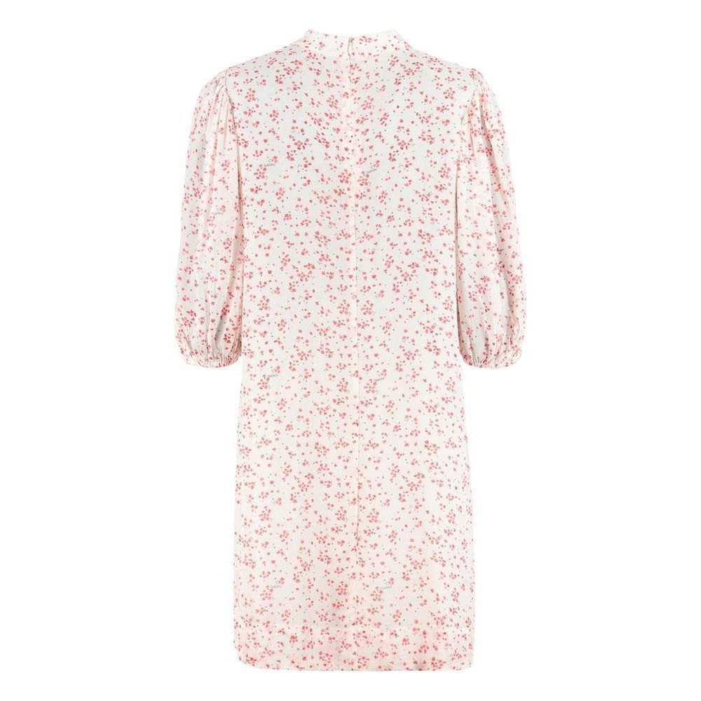 Ganni Weißes Freizeitkleid aus Viskose