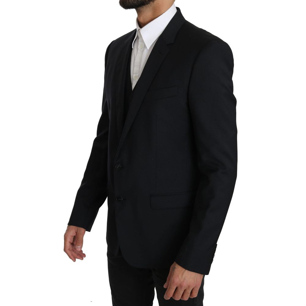 Dolce & Gabbana Blauer Viskose-Zweiteiler