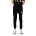 Armani Exchange Black Cotton Joggers