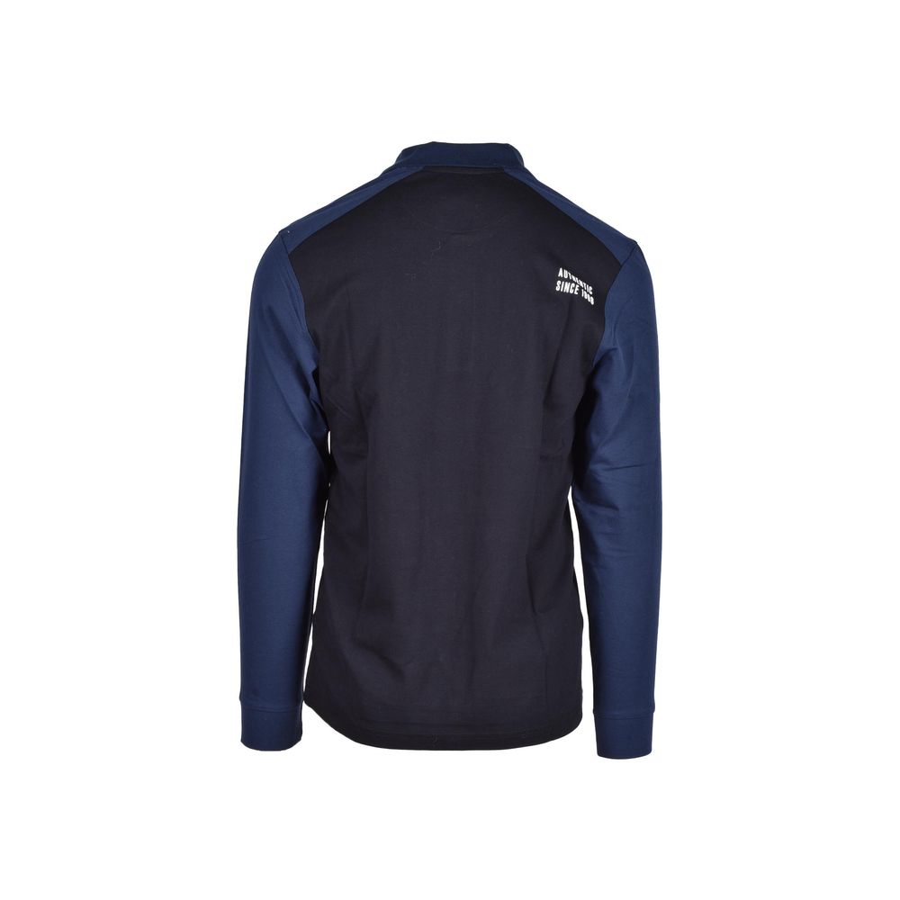 Bikkembergs Blaues Baumwoll-Polohemd