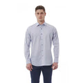 Bagutta Grey Cotton Shirt