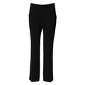 Aspesi Schwarze High Waist Straight Chino-Hose mit Reißverschluss