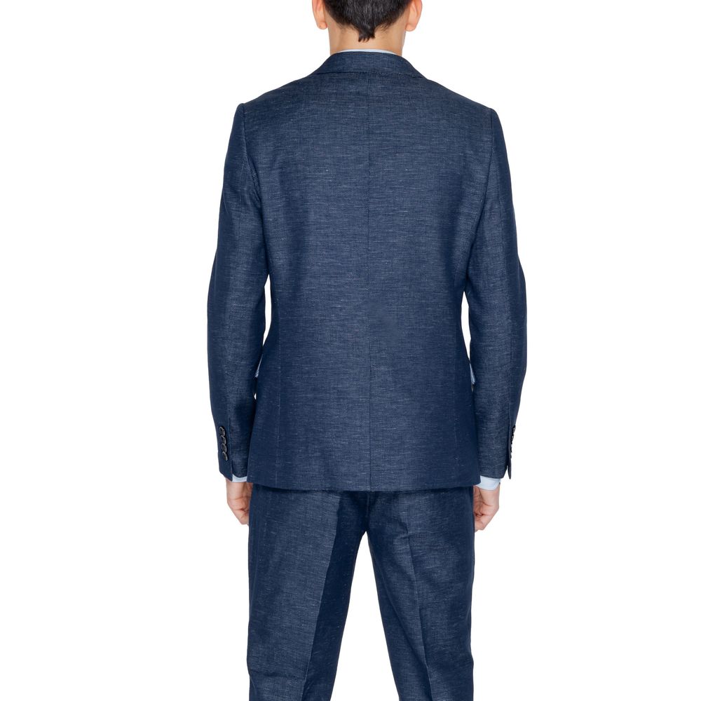 Antony Morato Blauer Baumwollblazer