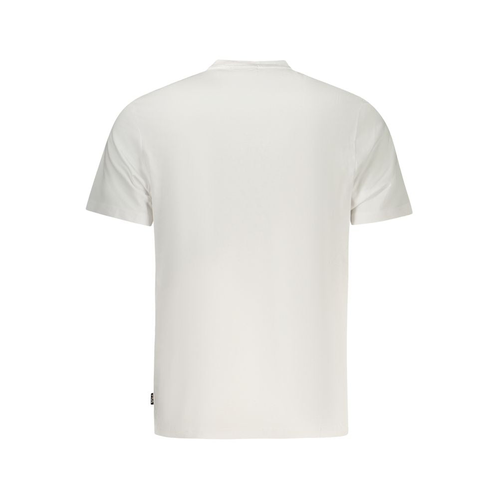 Fila Bianco Baumwoll-T-Shirt für Herren