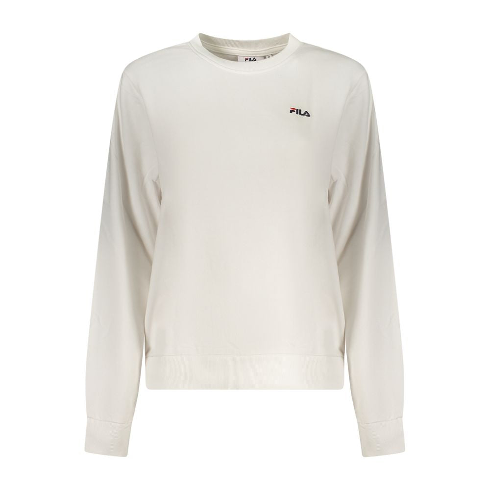 Fila Weißes Baumwoll-Sweatshirt für Damen