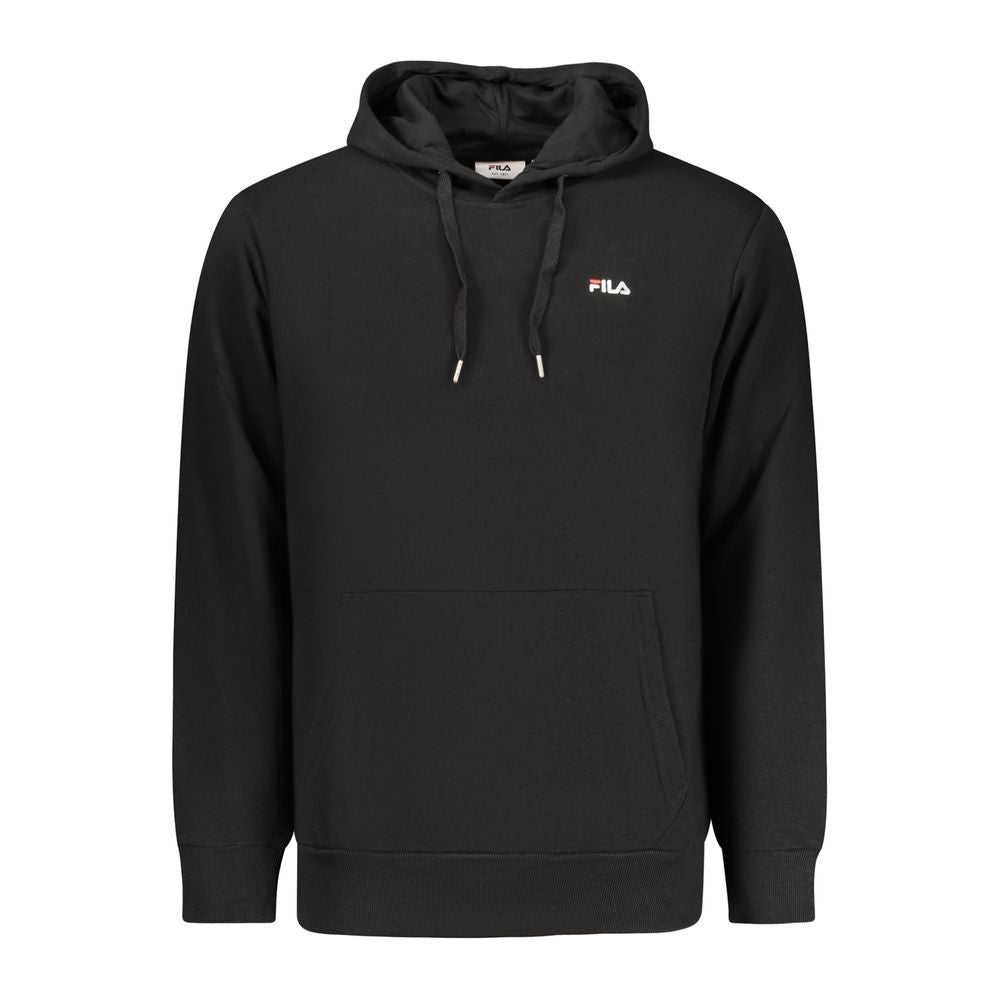 Fila Men's Black Cotton Hoodie