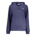 Fila Blue Organic Cotton Hoodie for Women