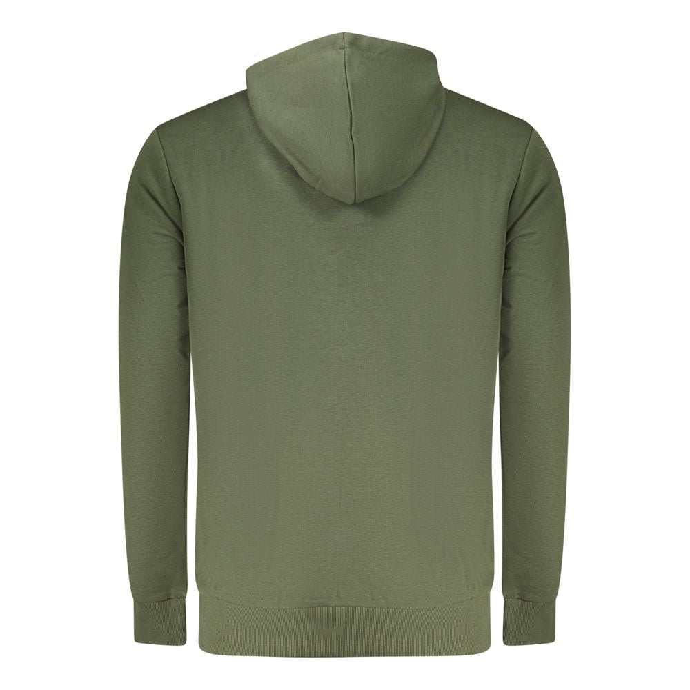 Fila Green Cotton Hoodie for Men