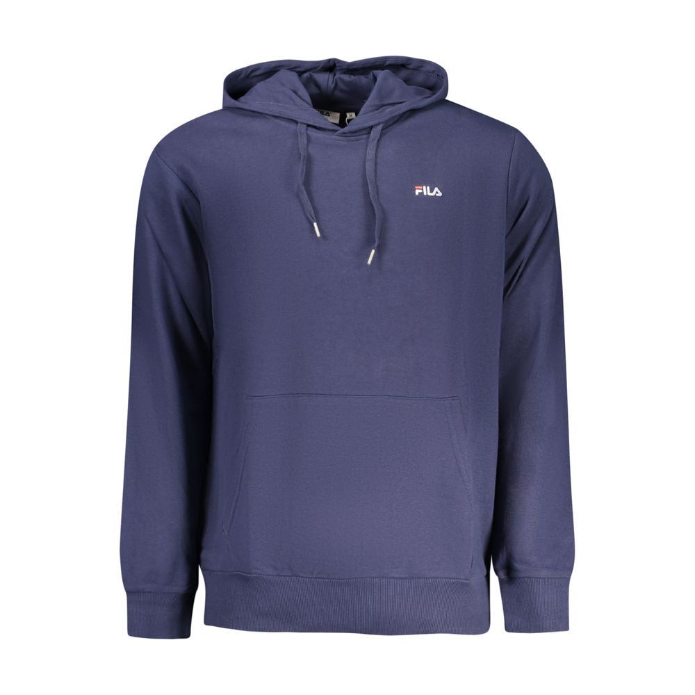 Fila Blue Cotton Hoodie for Men