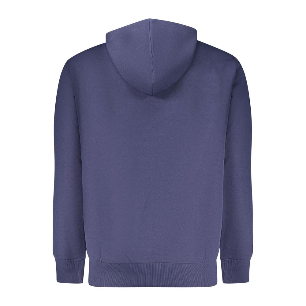 Fila Blue Cotton Hoodie for Men