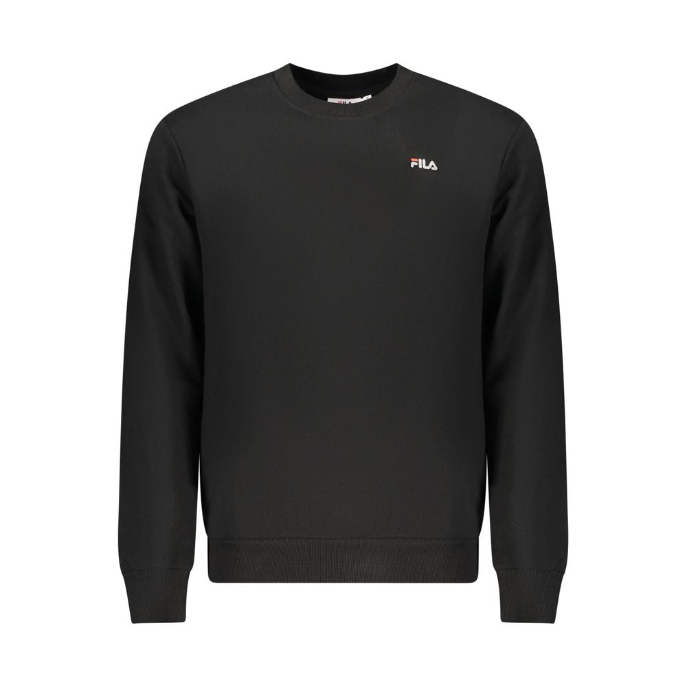 Fila Men's Black Organic Cotton Sweatshirt