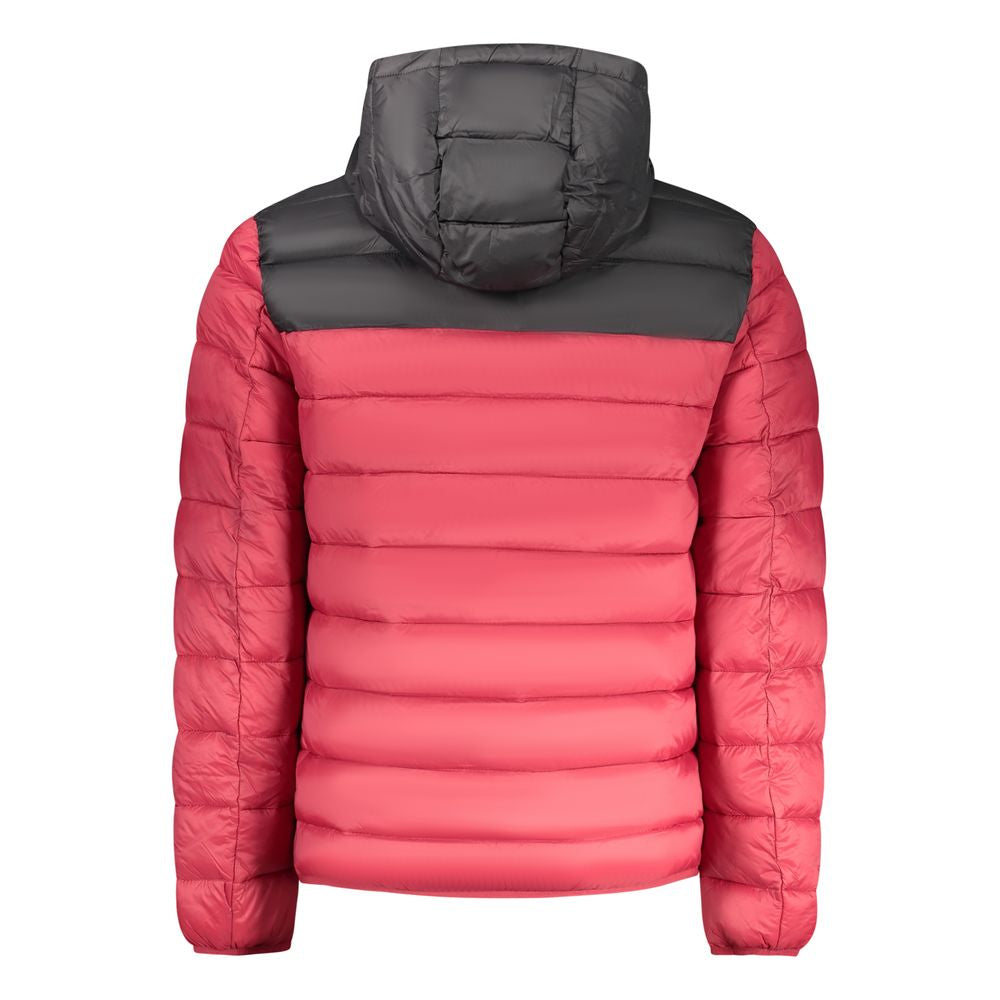 Norway 1963 Rote Polyamid-Herrenjacke