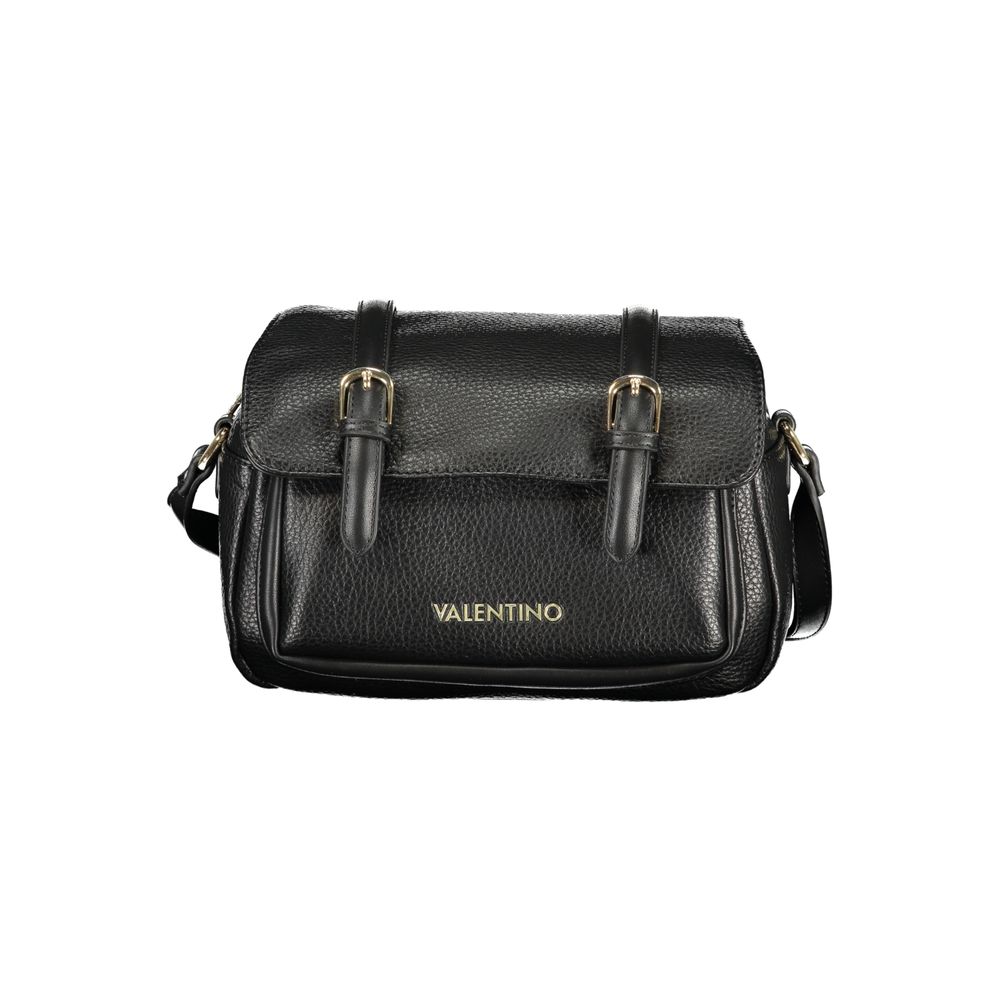 Mario Valentino Women's Black Polyurethane Shoulder Bag