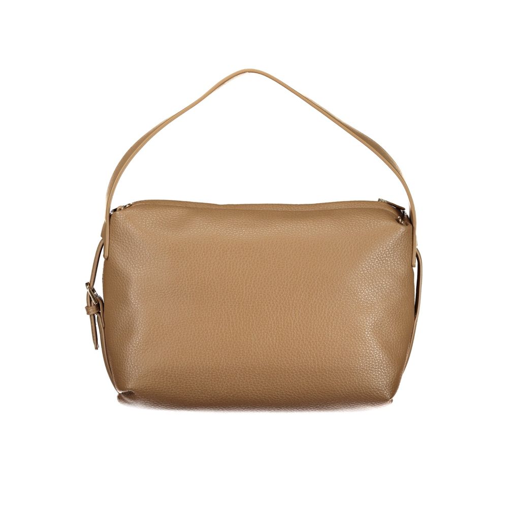 Mario Valentino Marrone Women's Polyurethane Shoulder Bag