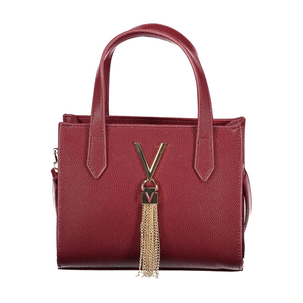 Mario Valentino Damenhandtasche aus rotem Polyurethan