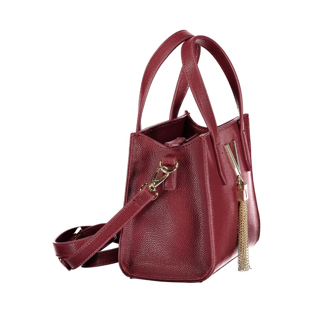 Mario Valentino Damenhandtasche aus rotem Polyurethan