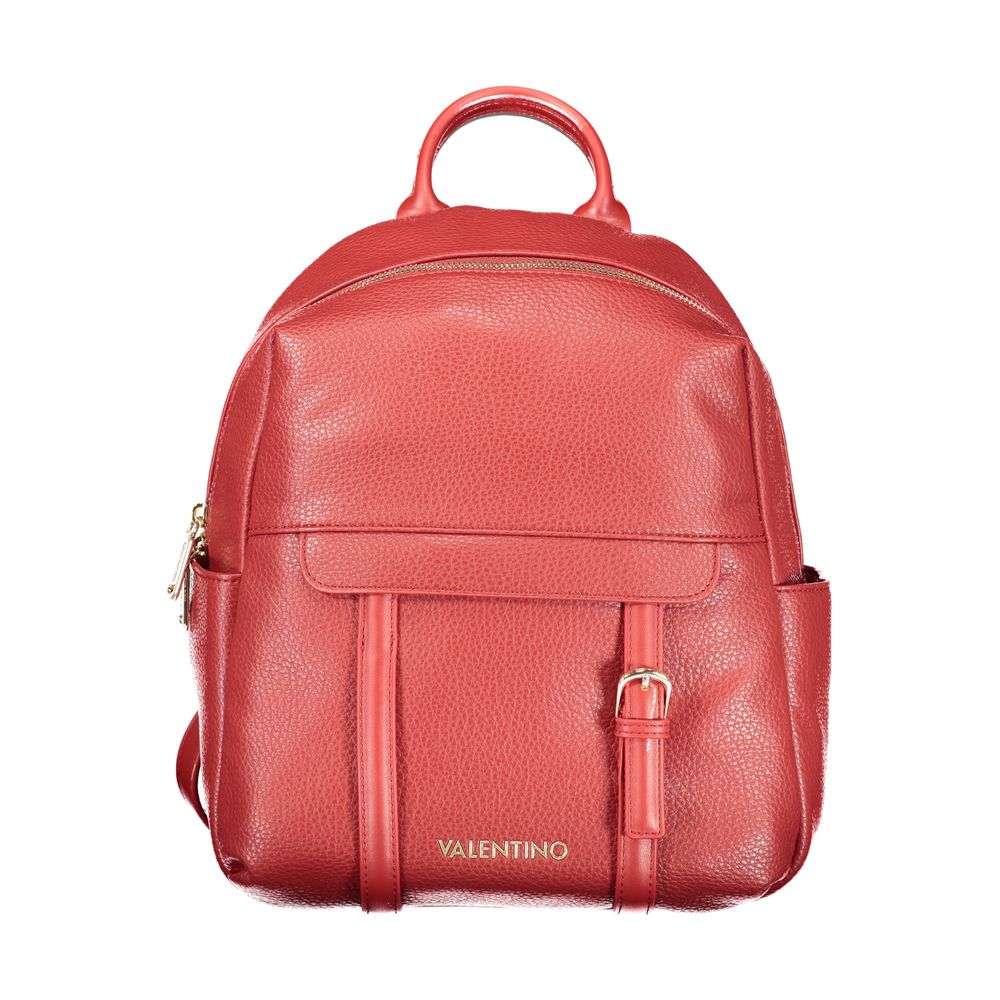 Mario Valentino Women's Backpack made of Polyurethane in Rosso