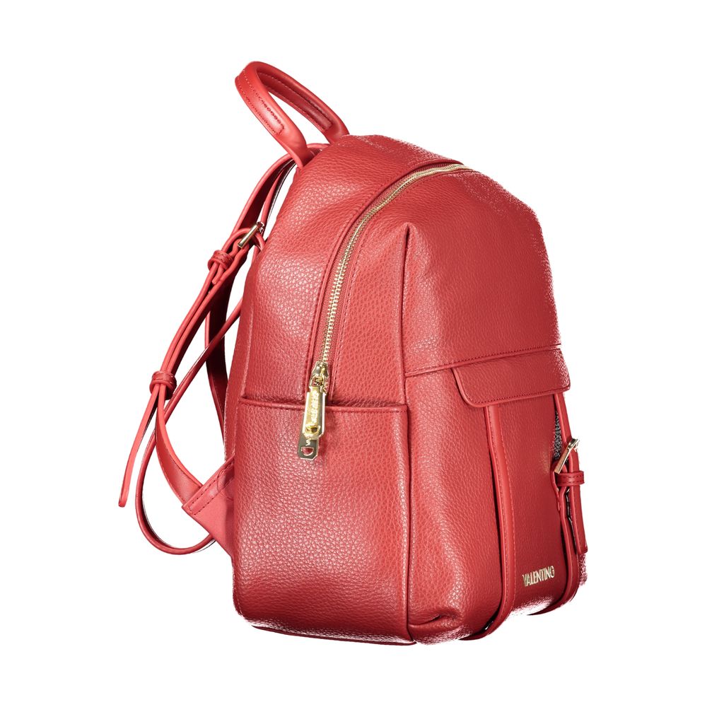 Mario Valentino Women's Backpack made of Polyurethane in Rosso