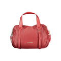 Mario Valentino Rote Damen-Handtasche aus Polyurethan